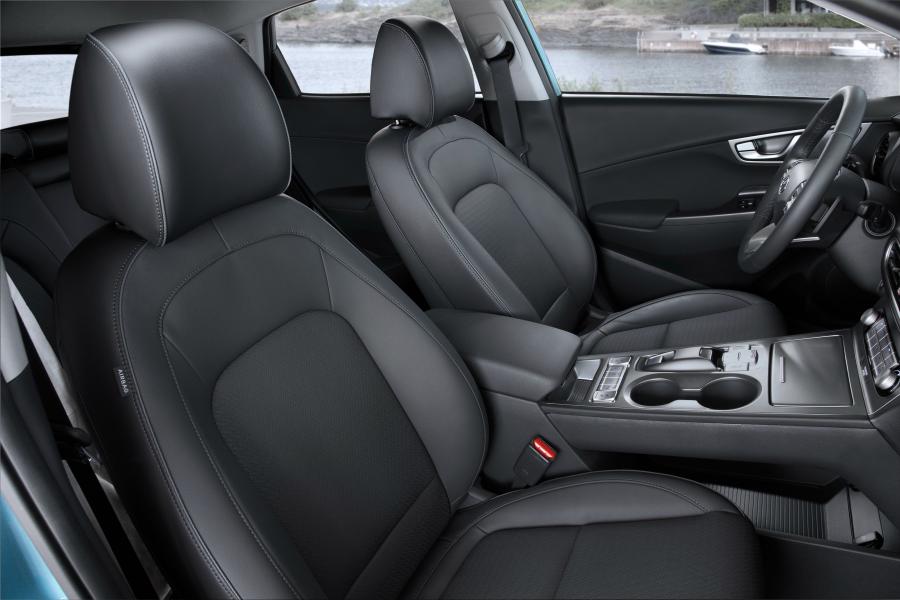 Интерьер Hyundai Kona Electric 2018 года  (WW) (фото 43 из 48)